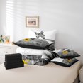 thumbnail image 4 of YST Farmhouse Donkey Comforter Set, 7-Piece, Grey and White, Twin, 4 of 4