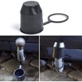 thumbnail image 2 of Towball Cover for Car Truck Boat, High-Quality Plastic Material Drawbar Protection Easy to Install, Universal Rv Trailer Hitch Ball Cover Waterproof and Dustproof (2Pcs), 2 of 5