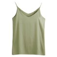 thumbnail image 5 of Timegard Womens Camisole Tops Spaghetti Strap V Neck Sleeveless Tank Tops Solid Color Comfy Shirts, 5 of 5