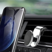 TopLLC Magnetic Car Mount, Universal Stick On Mount Dashboard Magnetic Phone Holder For Car, For Cell Phones And Small Tablets, Strong Phone Mount For Car
