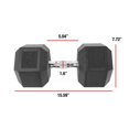 thumbnail image 3 of CAP Barbell Coated Hex Dumbbell, Single 3 - 100 lb, 3 of 6
