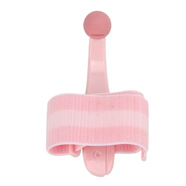 Pen Hold Corrector, Free Finger Movement Effective Separate Space Ergonomic Comfortable Pen Grip Posture Correction Tool Non Slide Breathable  For Home Sakura Pink