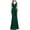 Green, variant on Bohemian Dress for Women Evening Gowns for Women, Womens Formal Split Maxi Dresses, Sleeveless V Neck Ruched Cocktail Long Dress S-3 Wine S