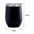 thumbnail image 3 of Dvkptbk Insulated Cup,360Ml Stainless Steel Vacuum Insulated Tumbler - Coffee Travel Mug Spill With Lid - Vacuum Cup For Keep Hot/Ice Coffee,Tea And Beer, 3 of 7