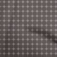 thumbnail image 1 of oneOone Silk Tabby Brown Fabric Geometric Sewing Craft Projects Fabric Prints By Yard 42 Inch Wide, 1 of 5