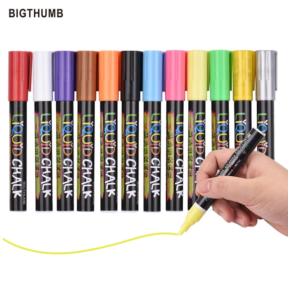 Marker,Office Non Toxic Quick Markers 12 Vibrant Pens Non Toxic 12 Vibrant Colors With Marker Liquid Markers 12 Marker Pens Wyan Wemay Eryue