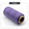 thumbnail image 1 of BUYISI 1.0Mm 70M Round Waxed Thread For Leather Craft Sewing Diy Jewelry Handmade Braided Polyester Cord Wax Coated Strand Strings Purple, 1 of 5