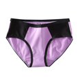 thumbnail image 4 of WTXUE Intimates | Cotton Underwear for Women Bladder Control Underwear for Women Patchwork Bikini Briefs Underpants Ladies Underwear Panties | Ladies Panties 5-Pack Plus M, 4 of 9