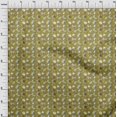 thumbnail image 4 of oneOone Velours Olive Vert Tissu Automne Matière de Robe Tissu Imprimé Tissu au Mètre 58 Pouces de Large, 4 of 4