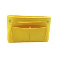 thumbnail image 1 of Maytalsory Travel-friendly Felt Insert Bag Cosmetics Safe On Go Made With Felt Makeup Organizer Inner Bags Yellow, 1 of 6