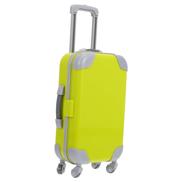 Miangastore Mini House Suitcase Doll House Travel Suitcase Mini Luggage Case Model Dollhouse Accessory
