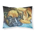 thumbnail image 1 of Carolines Treasures 7401PILLOWCASE Boxer Pup Fabric Standard Pillowcase, 1 of 2