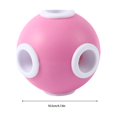 thumbnail image 3 of Oleegame 2PC Trashcans For Bedroom Washing Machine Filter Hair Ball Decontamination Cleaning Ball Silicone Anti Winding Clothes Purification Washing Ball Pink, 3 of 6