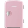 thumbnail image 1 of Chefman Portable 4L Mini Fridge w/ Heating and Cooling - Pink, New, 1 of 7