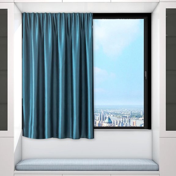 Self Adhesive Portable Blackout Curtains,Simple and Easy To Install,Bedroom Window Thermal Lnsulated,Travel Blackout Window Shades Portable Blackout Window Cover for Nursery Bedroom Dorm Room