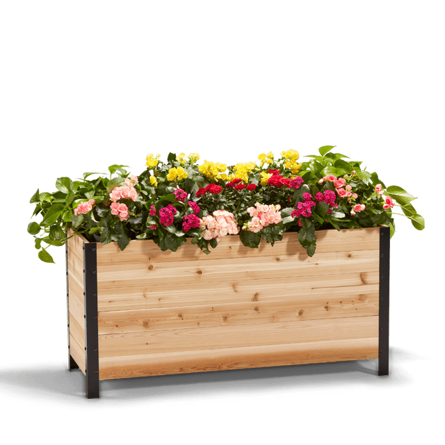 Jardinière 18 Pouces x 48 Pouces - 24 Pouces de Hauteur / Qualité Sélectionnée
