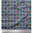 thumbnail image 1 of Soimoi Polyester Crepe Fabric Flower Artistic Printed Craft Fabric by The Yard 52 Inch Wide, 1 of 3