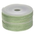thumbnail image 1 of Unique Bargains 2 Pack Twisted Nylon Twine Thread Beading Cord 2mm 13M/43 Feet Extra Strong Braided Nylon String, Turquoise Green, 1 of 6