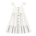 thumbnail image 4 of Robes Fille Robe Dessin Animé pour Filles Robe d'Anniversaire Fille Robe Chic Filles Vêtements pour Filles 2-3 Ans Mode Fille, 4 of 5