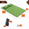 thumbnail image 4 of KingCamp Matelas de Camping Autogonflant Double avec 2 Oreillers, Vert, 4 of 4