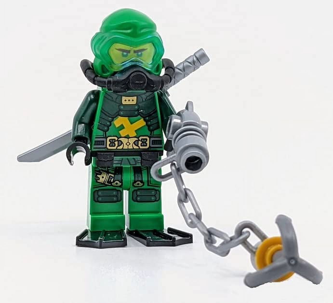 LEGO Ninjago: Lloyd Seabound in Scuba Gear with Grappling Gun and Katana