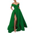 thumbnail image 1 of Ketyyh-chn99 Robe d'Invitée de Mariage Robes de Soirée pour Mariage Décontractée Sans Manches Fluide Plissée Soleil Plage Bohème Élégante Évasée Robes de Fête Vert,TG, 1 of 4
