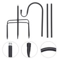 thumbnail image 2 of Shepards Hook Bird Feeder Pole Hook Shepherds Hook for Garden Outdoor Use, 2 of 6