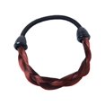 thumbnail image 1 of Perruque Réaliste pour Femmes avec Attache Queue de Cheval, Accessoire pour Cheveux, Perruque Synthétique Élastique en Caoutchouc, 1 of 1