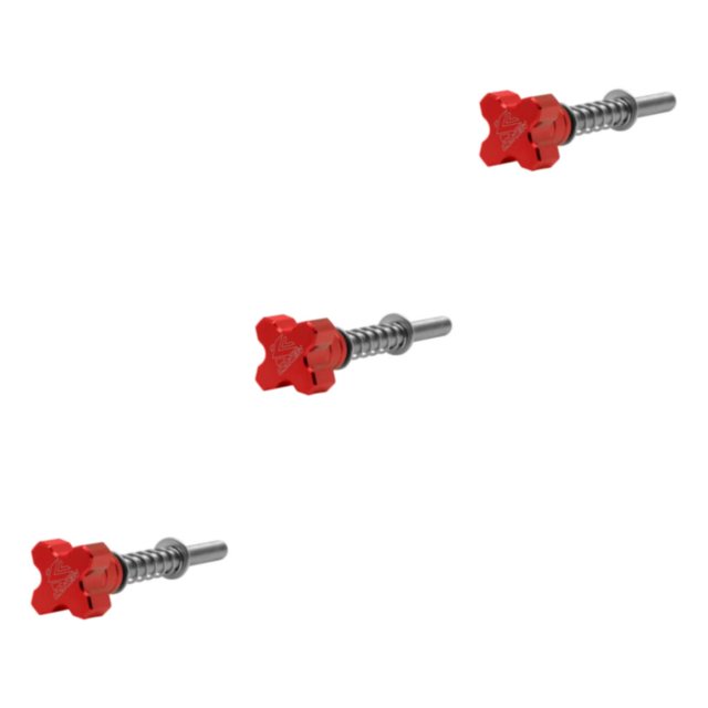 Baohd Easy Idle Vis de Réglage de Ralenti TPI pour 250/300 Tpi/ Modèles Durables Rouge 3Set
