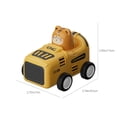 thumbnail image 3 of QIPOPIQ Car Toys - First Birthday Gifts - Press and Go Trucks Animal Racing Cars Toy, 3 of 5