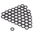 thumbnail image 2 of TISHITA 50x Black Guitar Socket Nut Fine Thread Nut for Guitar, 2 of 8