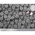 thumbnail image 3 of Soimoi Polyester Crepe Fabric Floral Mandala Print Sewing Fabric Yard 42 Inch Wide, 3 of 3