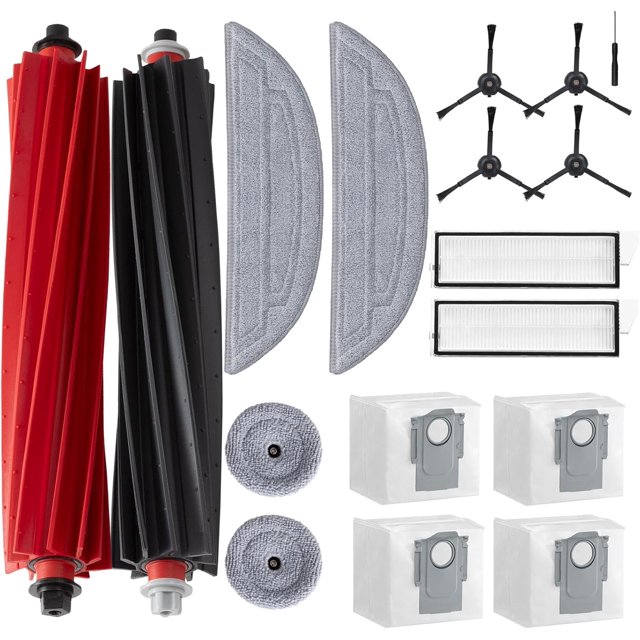 Robot Vacuum Accessories 18 Piece Kit for Roborock S8 Max Ultra