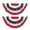 B, variante sur Drapeau de Fan Patriotique, Drapeau d'Ornement Extérieur avec Motif Imprimé à l'Écran, Drapeau de Cour pour la Fête de l'Indépendance pour Bannière de Porche du Memorial Day