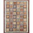 thumbnail image 1 of Ahgly Company Indoor Rectangle Abstract Chestnut Brown Abstract Area Rugs, 5' x 8', 1 of 6