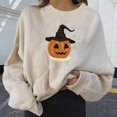 thumbnail image 2 of EQWLJWE Sweat à Capuche pour Femmes, Halloween Mode Femmes Décontracté à Manches Longues Imprimé Sweat-Shirts Tops, Offres, Rabais, 2 of 9