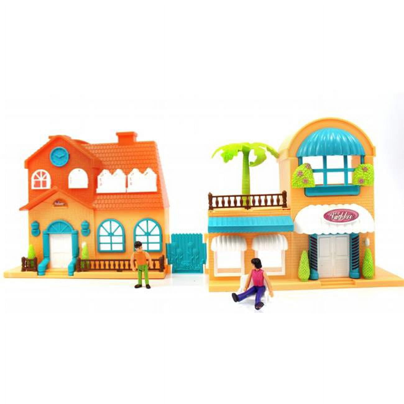 AZ Trading & Import Ma Maison Familiale Heureuse avec Lumières et Sons