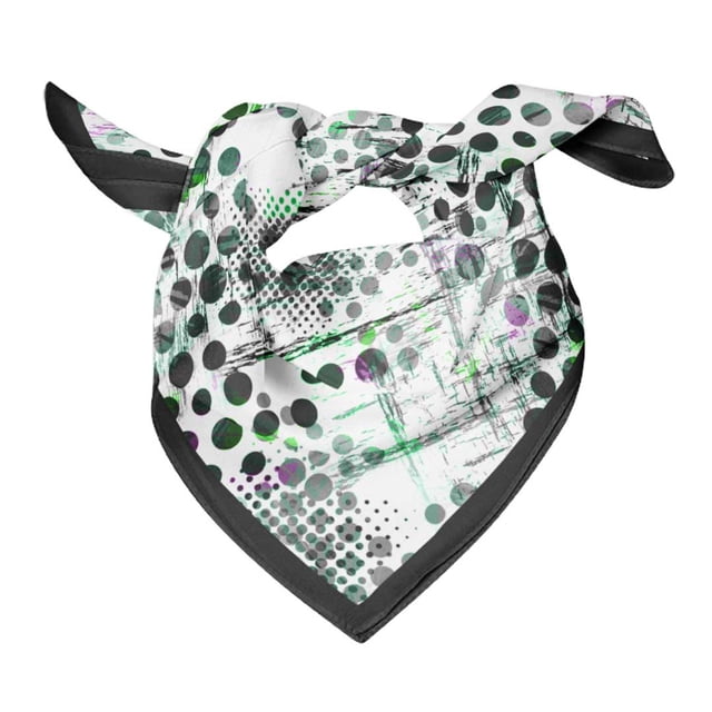 Bimba Foulard Carrée en Voile de Coton pour Femmes Bandanas d'Été-40 x 40 Pouces