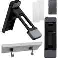 thumbnail image 1 of 2 Pack Foldable Keyboard Riser Stand, Adjustable Mini Laptop Feet with Three Tilt Angles and Anti-Slip Pads, Black, 1 of 5