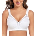 thumbnail image 1 of Curyon Women's Minimizer Bra Comfort Non Padded Wireless Full Figure Plus Size Bras,42G, 1 of 6