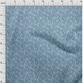 thumbnail image 4 of oneOone Cotton Poplin Blue Fabric Texture Leaf Sewing Craft Projects Fabric Prints By Yard 42 Inch Wide, 4 of 4