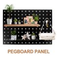 thumbnail image 3 of Pegboard Panel Wall Pegboard Panel Metal Pegboard Display Panel Pegboard Accessory, 3 of 8