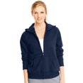 thumbnail image 1 of Hanes Chandail à Capuchon à Fermeture Éclair Intégrale ComfortSoft EcoSmart pour Femmes, 2TG, Marine, 1 of 9