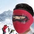 thumbnail image 1 of Winter Warm Windproof Coldproof Mask For Men And Women Outdoor Cycling Ash Proof Goggles Mask Washable, 1 of 6