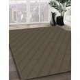 thumbnail image 3 of Ahgly Company Tapis d'Intérieur Lavable en Machine Carré Transitionnel Marron Chocolat, 8 Pieds Carré, 3 of 7