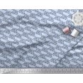 thumbnail image 3 of Soimoi Silk Fabric Cross Sign & Triangle Geometric Print Sewing Fabric Yard 42 Inch Wide, 3 of 4