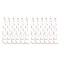 thumbnail image 4 of mmirethe 6pack/lot Swirl Pendant For Graduation Celebration Exquisite Craft Wide Application Birthday Star Spiral Pendant PVC Rose Gold 2Set, 4 of 5
