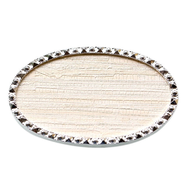 Maoww Round Oval Rhinestones Pearl False Nail Art Plate Tips Practice Display Showing Stand Board Palette Manicure Tools