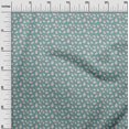 thumbnail image 3 of oneOone Rayon Sea Green Fabric Dragonfruit Sewing Craft Projects Fabric Prints By Yard 56 Inch Wide, 3 of 4