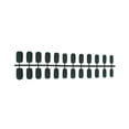 thumbnail image 1 of 1 Set Glue on Nails Medium Length Files Solid Color Glue Stick Full Cover Wraps Art Decals Artificial Beauty Tool Manicure Kit Decorations 3, 1 of 6